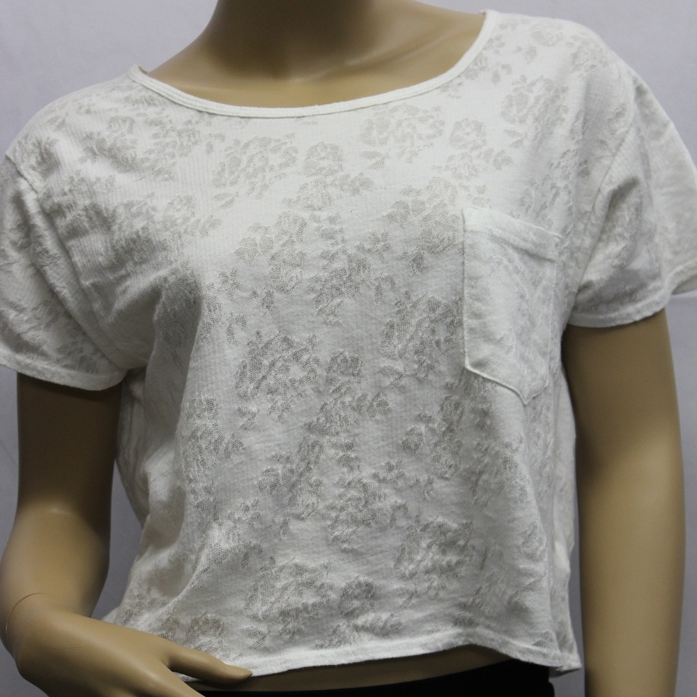Forever 21 White Crop Top